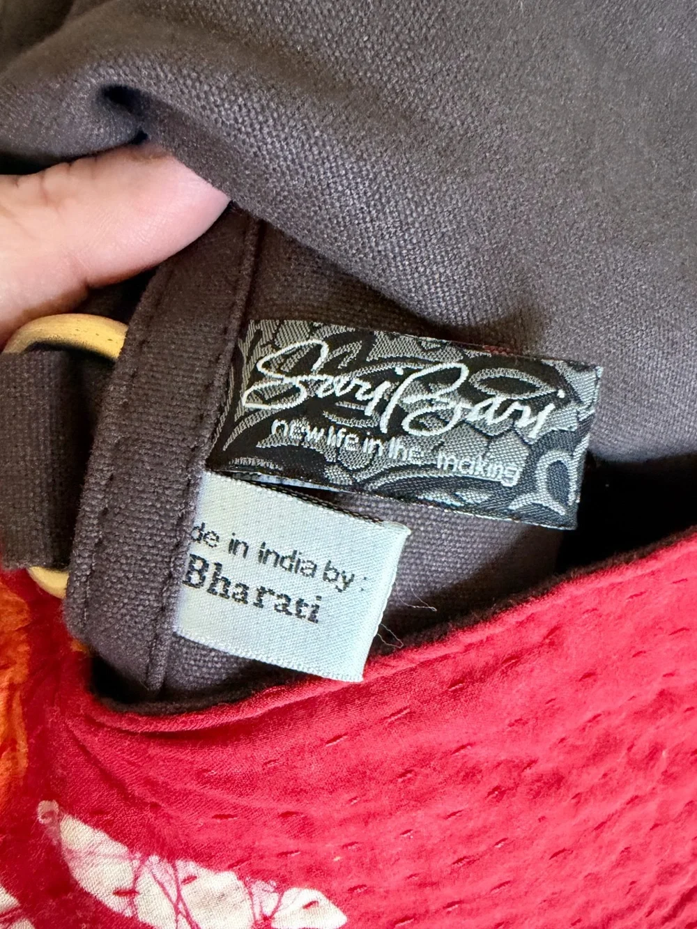 Handcrafted Cotton Hobo Bag